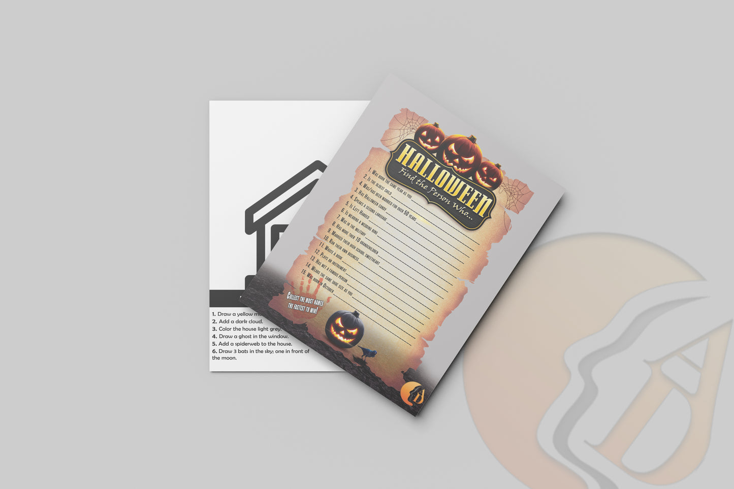 Creepy Connections Halloween Activity Pack