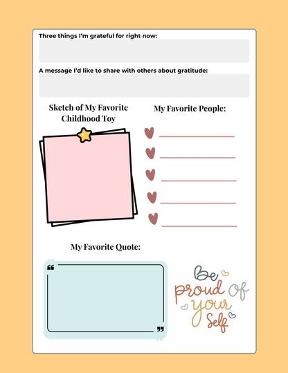 Gratitude Reflection Mini Pack
