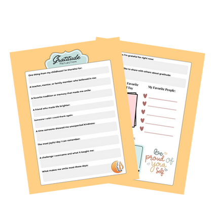 Gratitude Reflection Mini Pack